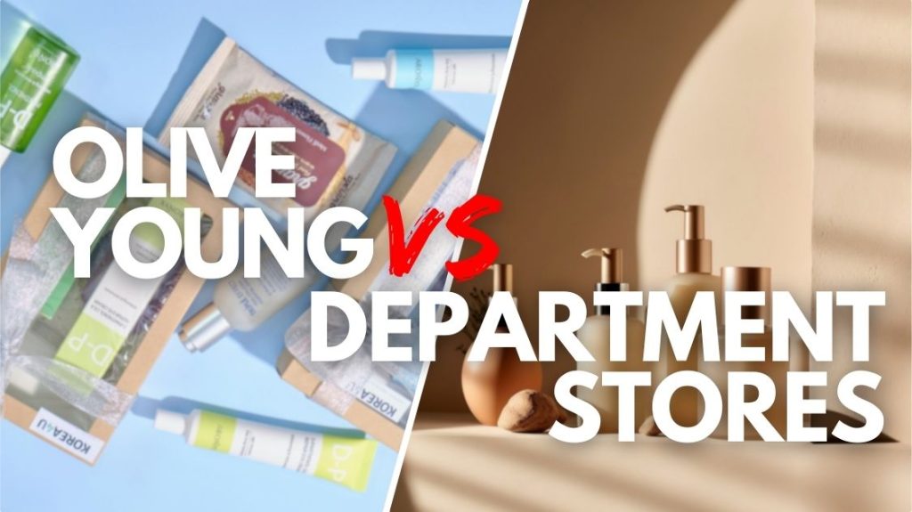 Olive Young vs Department Store
